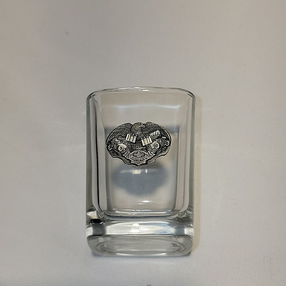 Pennzoil Outlaw shot glass